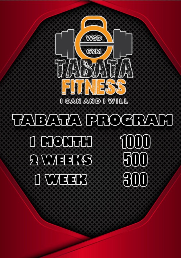 WSD GYM Tabata Program
